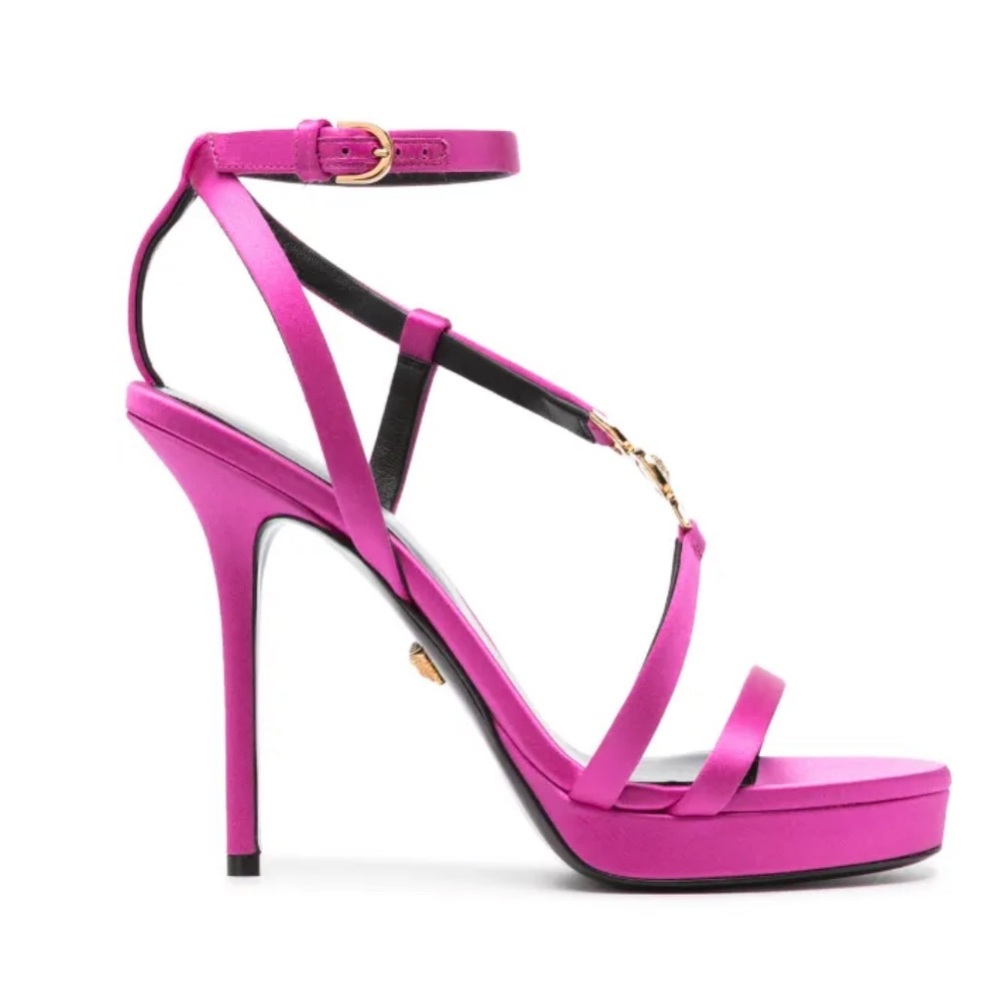 Versace Strappy Heels - Picture 2 of 9